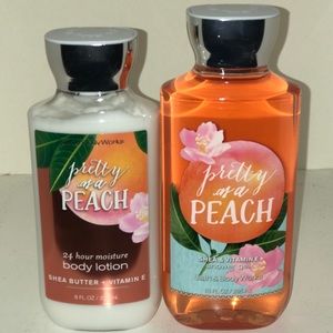 Bath & Body Works Pretty as a Peach set